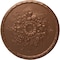 Ekena Millwork Anthony Harvest Ceiling Medallion (Fits Canopies up to 2 1/8"), 22 1/2"OD x 1 1/4"P, Polished Copper CM22ATPOS - alternate 1
